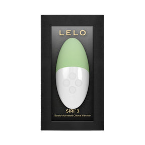 Lelo - Siri 3 Krim Pistachio Vibrator Klitoris Diaktifkan Bunyi