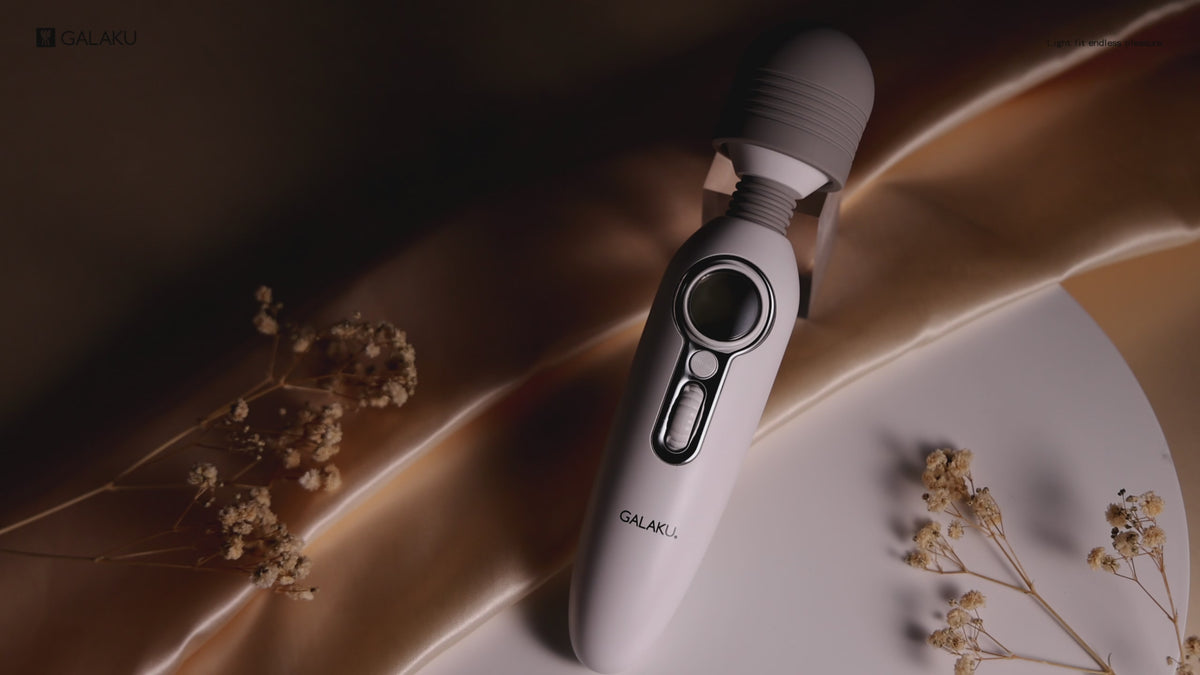 GALAKU EVA LED Wand Massager – 45mm Rechargeable Personal Massager