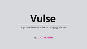 Lovense - Vulse App-controlled hands-free thrusting egg vibrator
