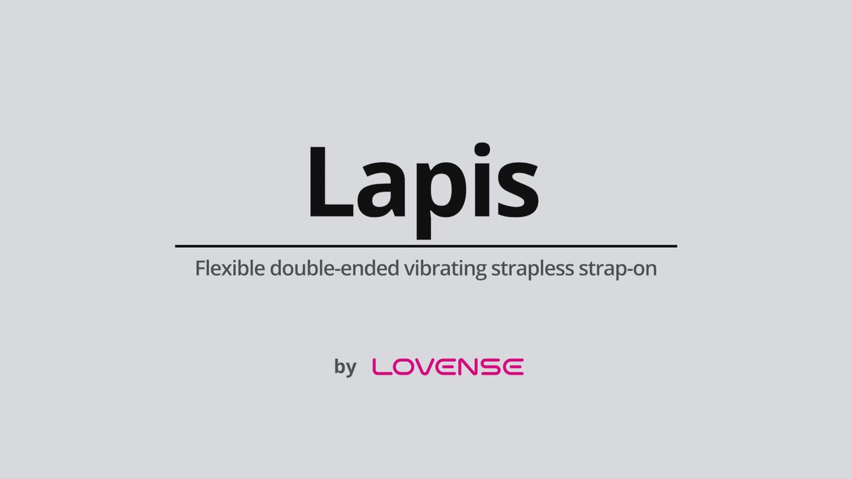 Lovense - Lapis App-Controlled Strapless Strap-On