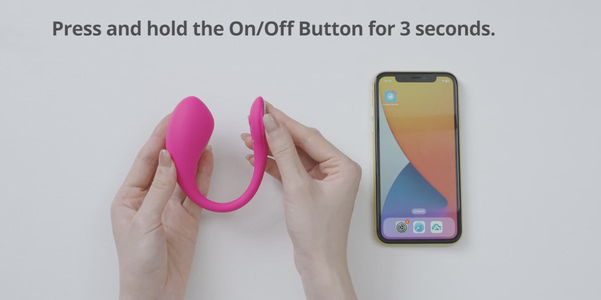 Lovense Lush 4 App-Controlled G-Spot Egg Vibrator