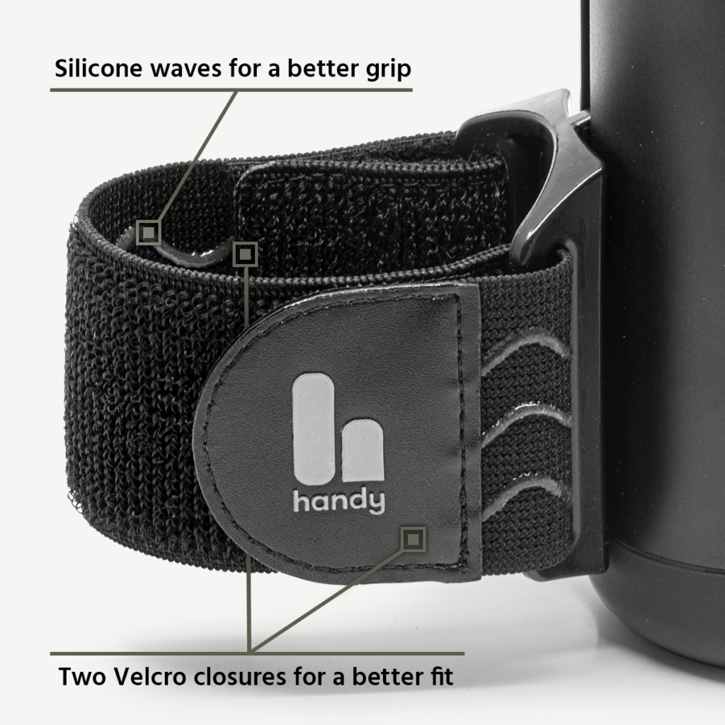 The Handy - TrueGrip Pro Band with Anti-slip Silicone Pattern The Handy Pro 固定带（防滑硅胶纹理）