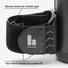 The Handy - TrueGrip Pro Band with Anti-slip Silicone Pattern The Handy Pro 固定带（防滑硅胶纹理）