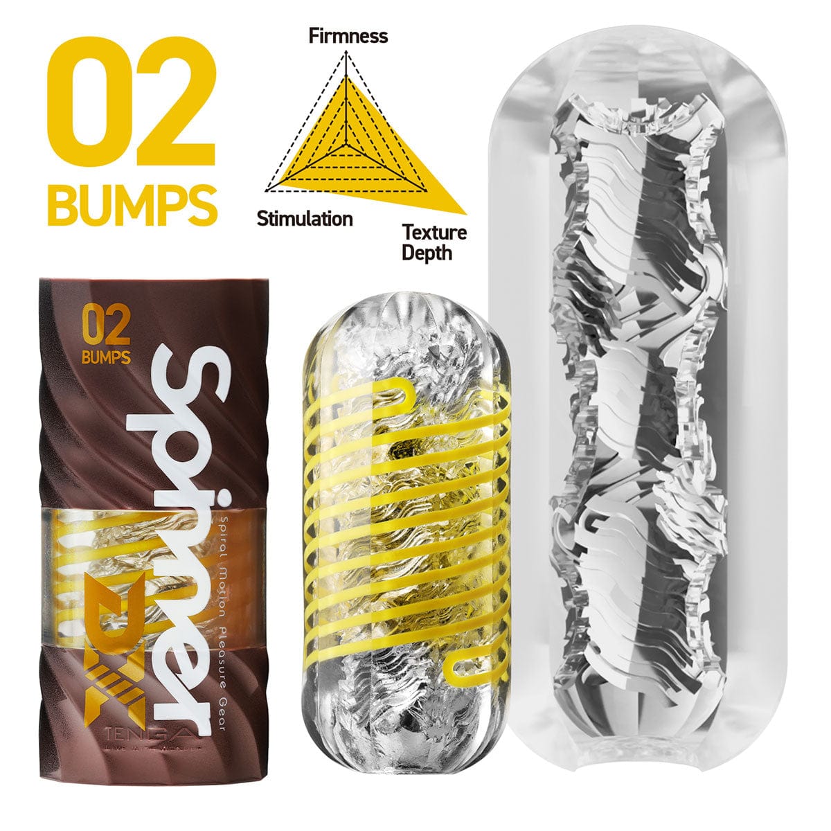 TENGA SPINNER DX Reusable Enhance Spiral-Motion Male Masturbator/Stroker NIB NWT 释放感官的旋风快感