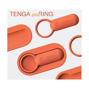 Tenga - PaiRING Couple Vibrator Coral