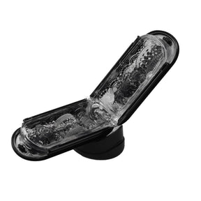 Tenga - Flip Zero Gravity Electronic Vibration Rechargeable Male Masturbator Black / White