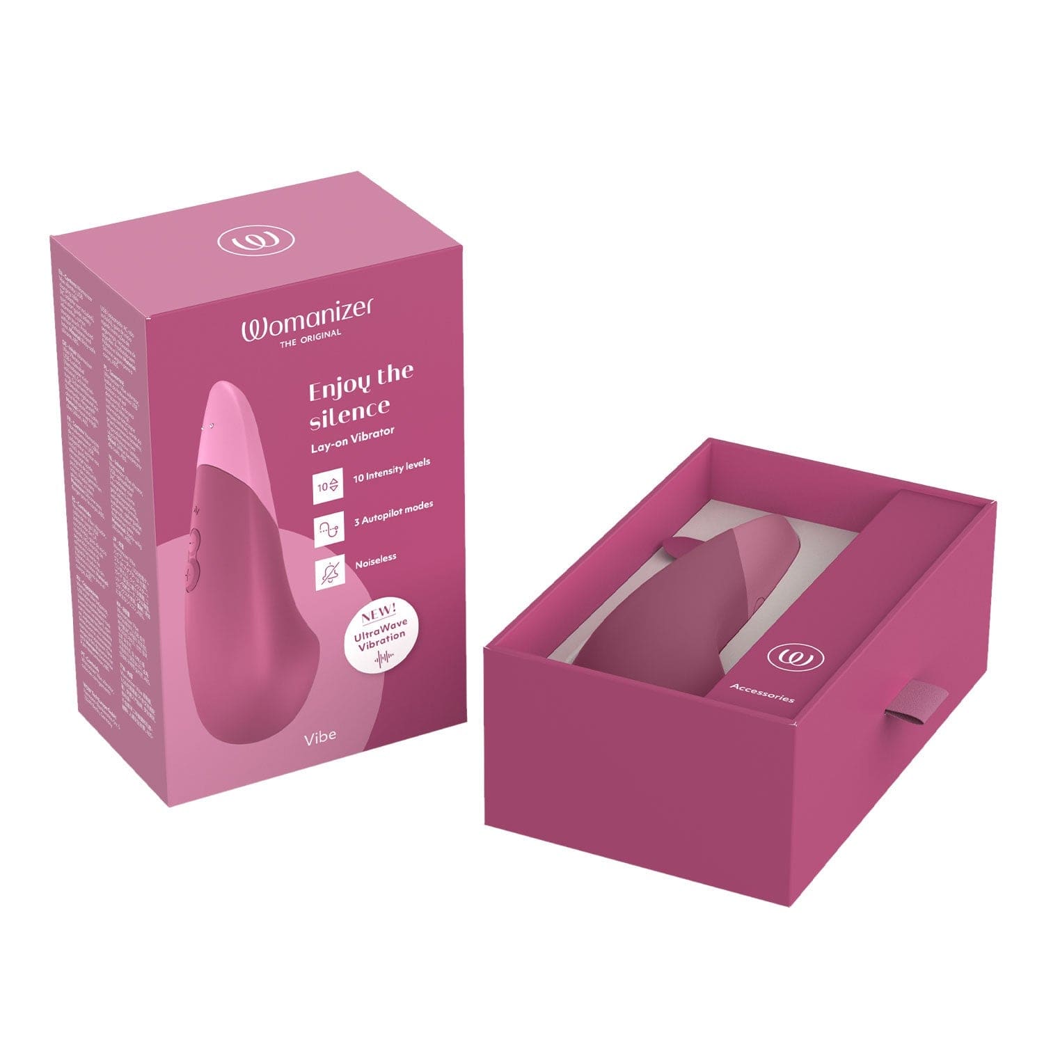 Womanizer - Vibe Dark / Waterproof / hands-free / pin-pointed stimulation 防水 / 免提 / 精准刺激