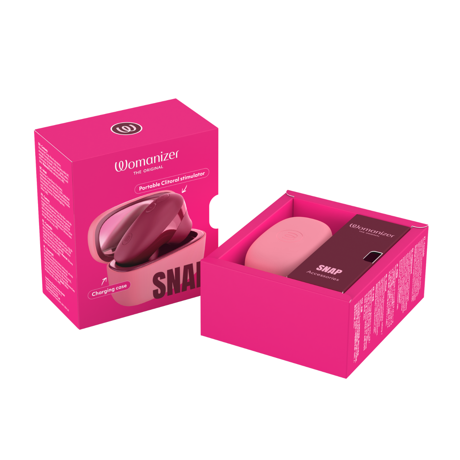 [PRE-ORDER] Womanizer - Snap Clitoral Stimulator Crushed Berry
