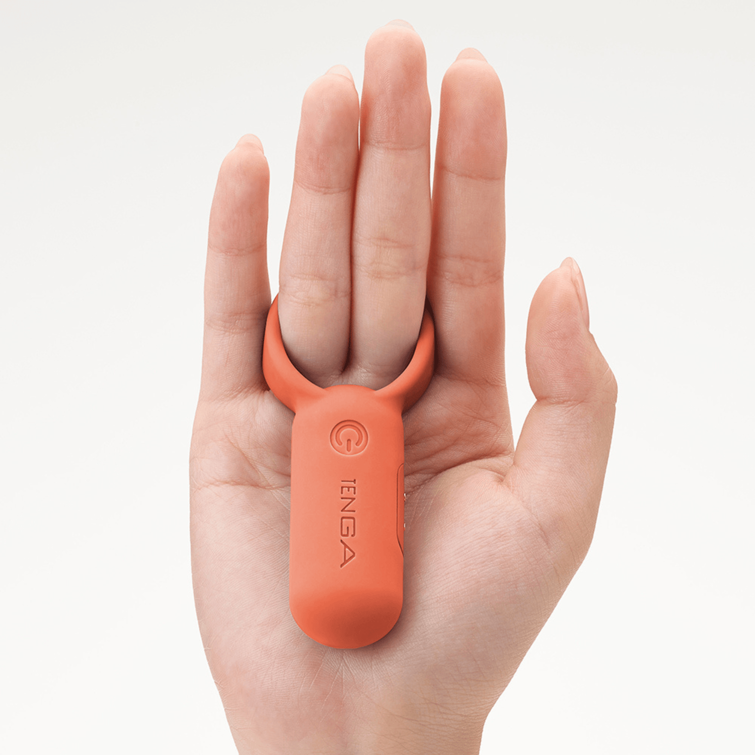 Tenga - PaiRING Couple Vibrator Coral