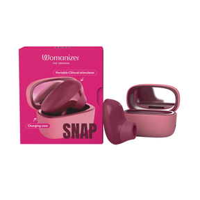 [PRE-ORDER] Womanizer - Snap Clitoral Stimulator Crushed Berry