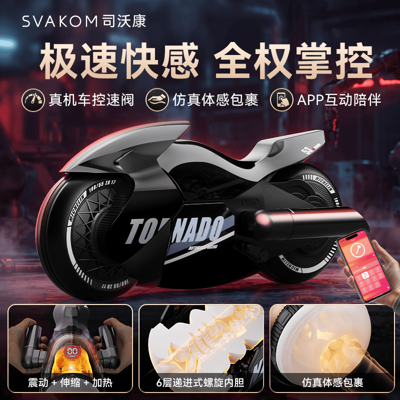 Svakom Superbike APP Thrusting Heating Vibration Machine For Him