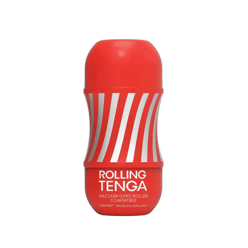 Tenga - Vacuum Gyro Roller Rechargeable Male Masturbator + Rolling Cup