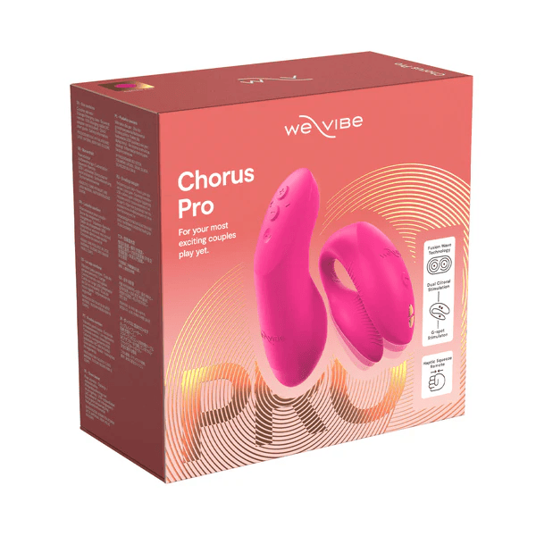 We-Vibe - Chorus Pro App-Controlled Couple Vibrator Electric  Black / Pink