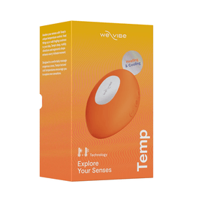 We-Vibe - Temp Warming and Cooling Clitoral Vibrator Lavender Blue  and  Tangerine