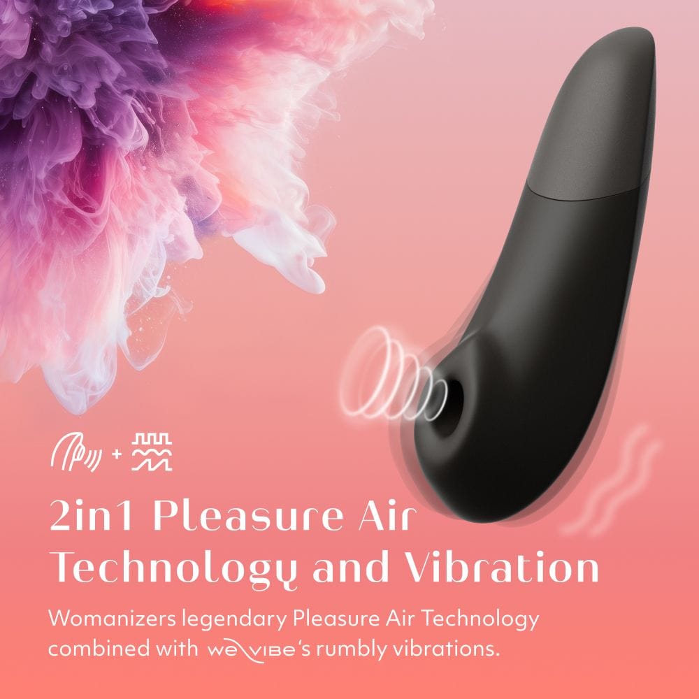 Womanizer Enhance 2-in-1 Clitoral Stimulator with Pleasure Air & Vibrations 双效阴蒂刺激器（气动吸吮 + 振动）