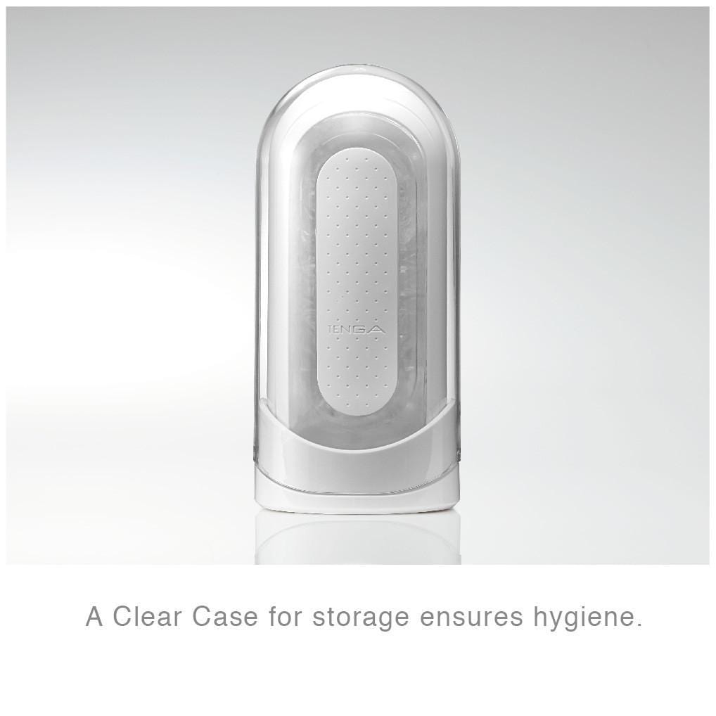 Tenga FLIP ZERO (Black / White)-Xsecret- Strive to protect your secret