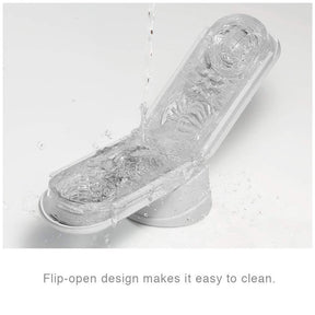 Tenga FLIP ZERO (Black / White)-Xsecret- Strive to protect your secret