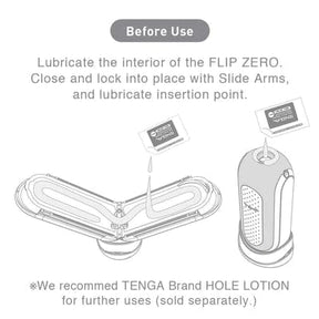 Tenga FLIP ZERO GRAVITY BLACK / WHITE