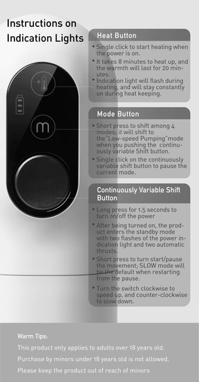 TRYFUN SOUL Series BLACK HOLE Masturbation Cup