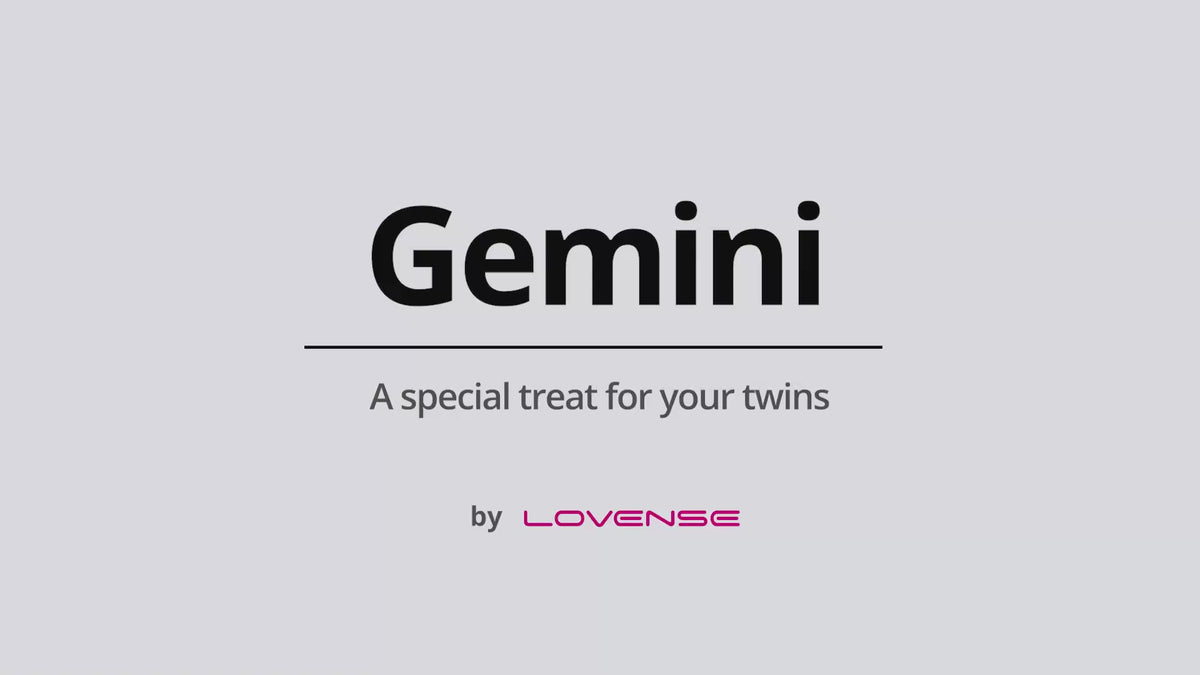 Lovense Gemini - The world's first app-controlled adjustable vibrating nipple clamps
