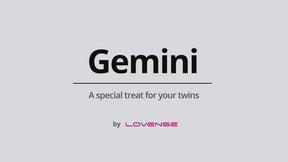 Lovense Gemini - The world's first app-controlled adjustable vibrating nipple clamps