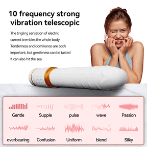 Yeain Pleasure II Portable Thrusting Dildo and suction vibrator with heating function with waterproof