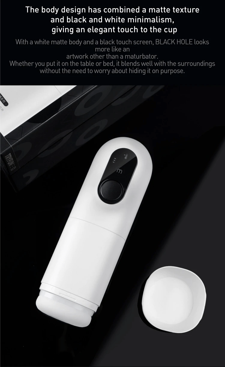 TRYFUN SOUL Series BLACK HOLE Masturbation Cup