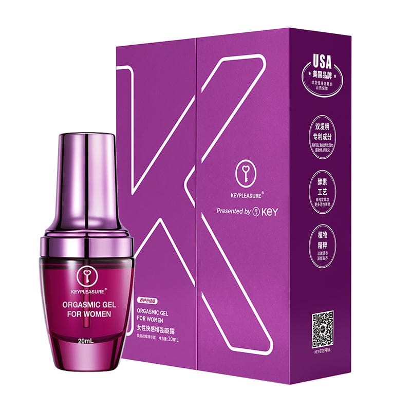 USA KEY Pleasure Orgasmic Gel For Her 20ML 100% Natural Ingredients