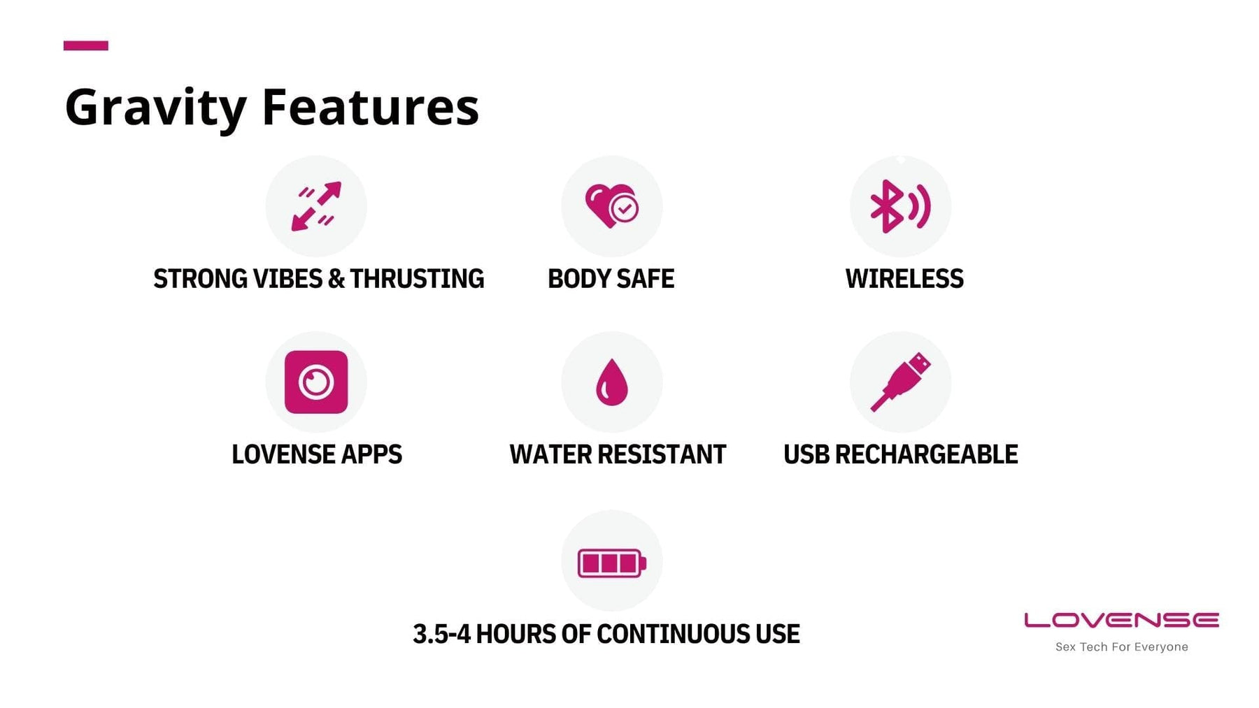Lovense Gravity App controlled, automatic thrusting & vibrating dildo