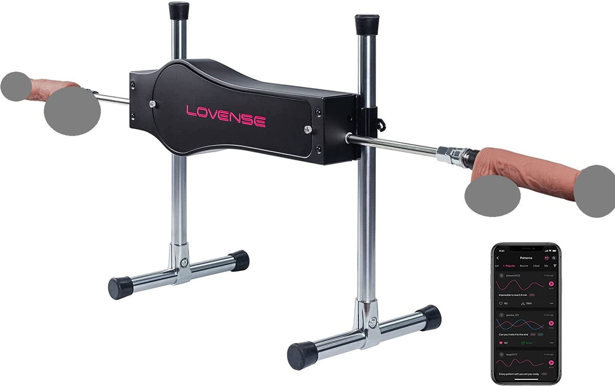 Lovense Sex Machine App-Controlled, Extremely Powerful & Adjustable