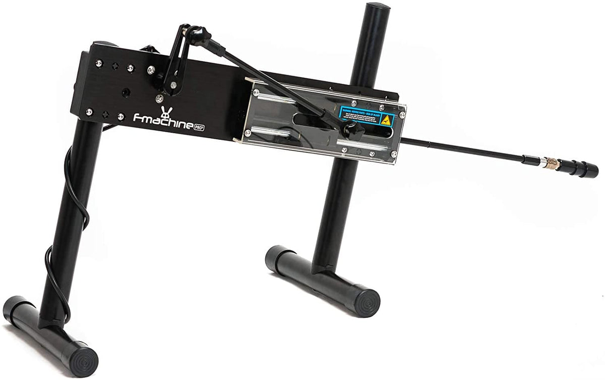 F-machine Pro 3 Black Sex Toy and Sex Fucking Machine in Black with Dildo