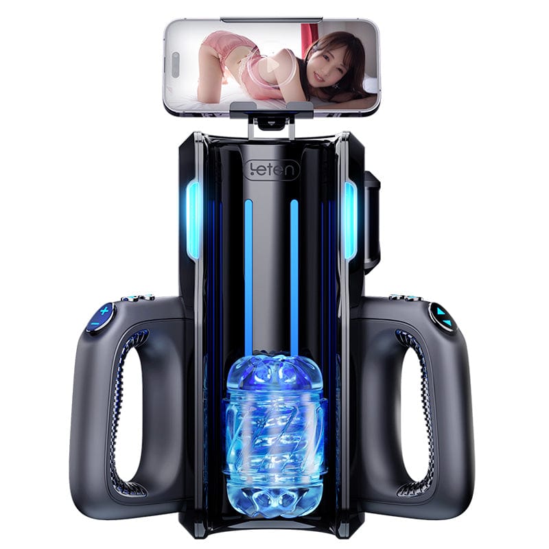 Leten Thrusting PRO NO72 Rocket Launcher With Hand phone Holder Masturbator For Him