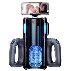 Leten Thrusting PRO NO72 Rocket Launcher With Hand phone Holder Masturbator For Him