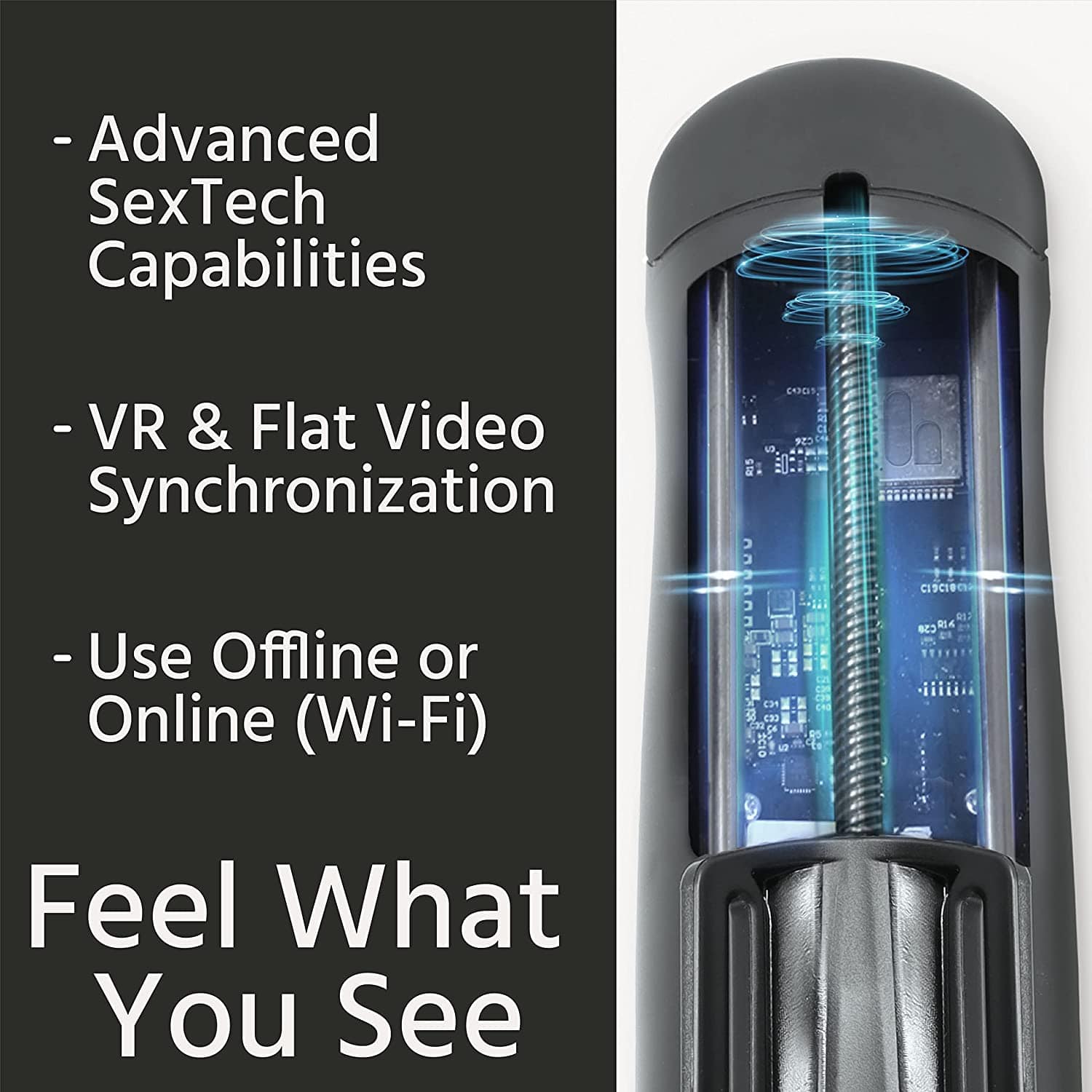 The Handy - App Controlled Interactive Bluetooth Stroker Male Masturbator