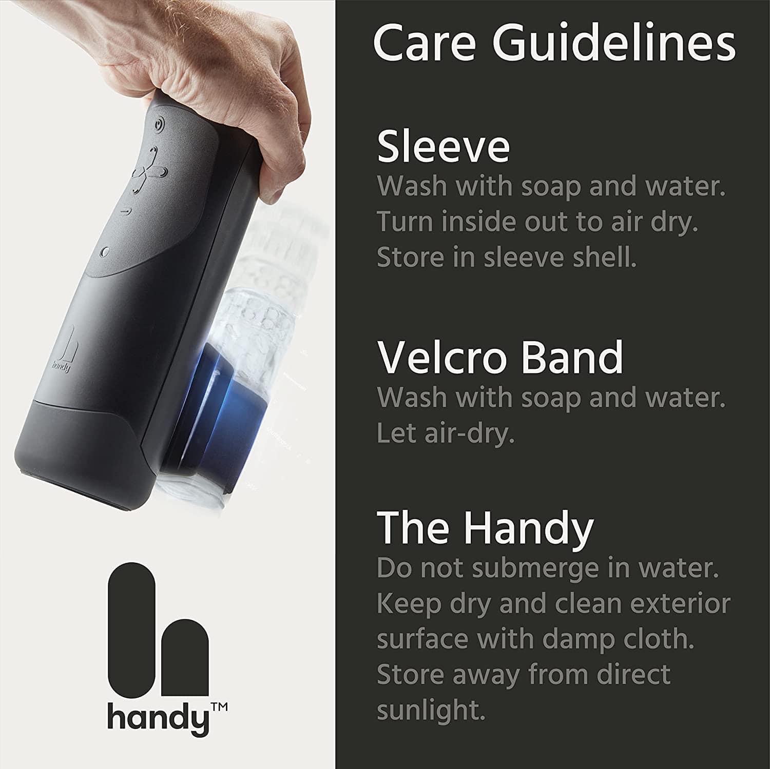 The Handy - App Controlled Interactive Bluetooth Stroker Male Masturbator