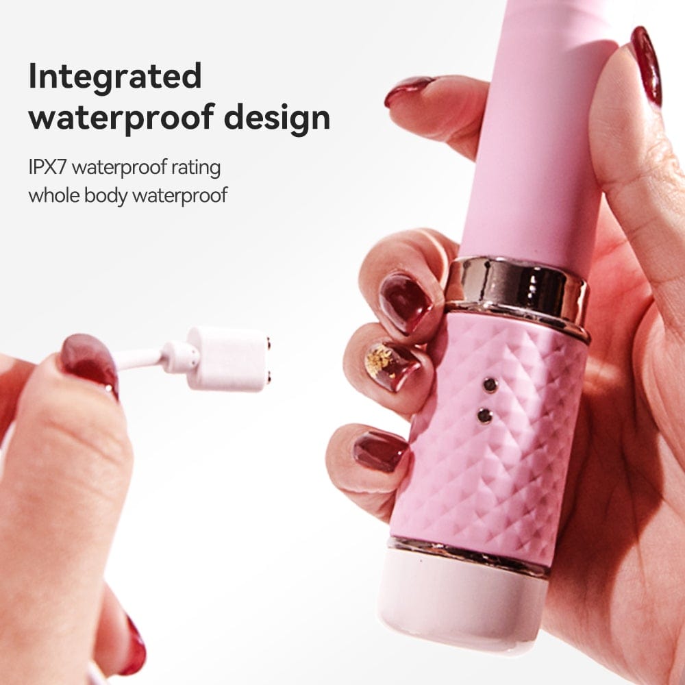 Yeain Pleasure II Portable Thrusting Dildo and suction vibrator with heating function with waterproof
