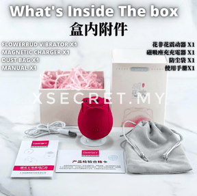 Flower Bud Clitoral Suction, Licking, Vibrating Multi-Function Licking Tongue Vibrator