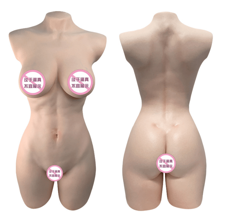 Blanchel Full Silicone Half Body Realistic Toy For Him 23KG-Xsecret- Strive to protect your secret