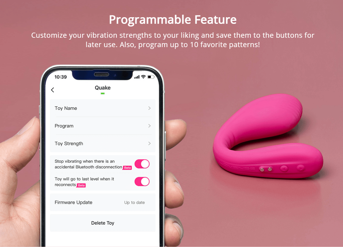 Lovense - Dolce / Quake Dual Vibrator