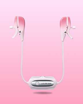 Lovense Gemini - The world's first app-controlled adjustable vibrating nipple clamps