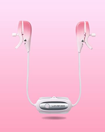 Lovense Gemini - The world's first app-controlled adjustable vibrating nipple clamps