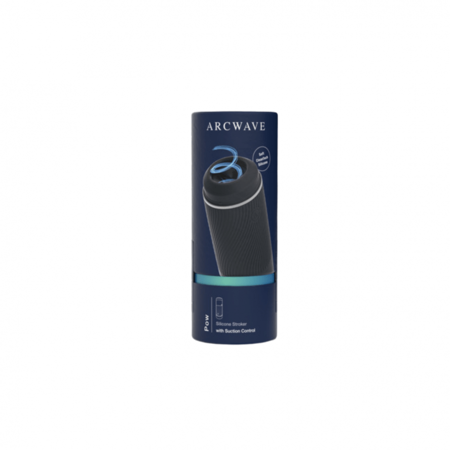 Arcwave Pow Manual Stroker CleanTech SIlicone Male Masturbator