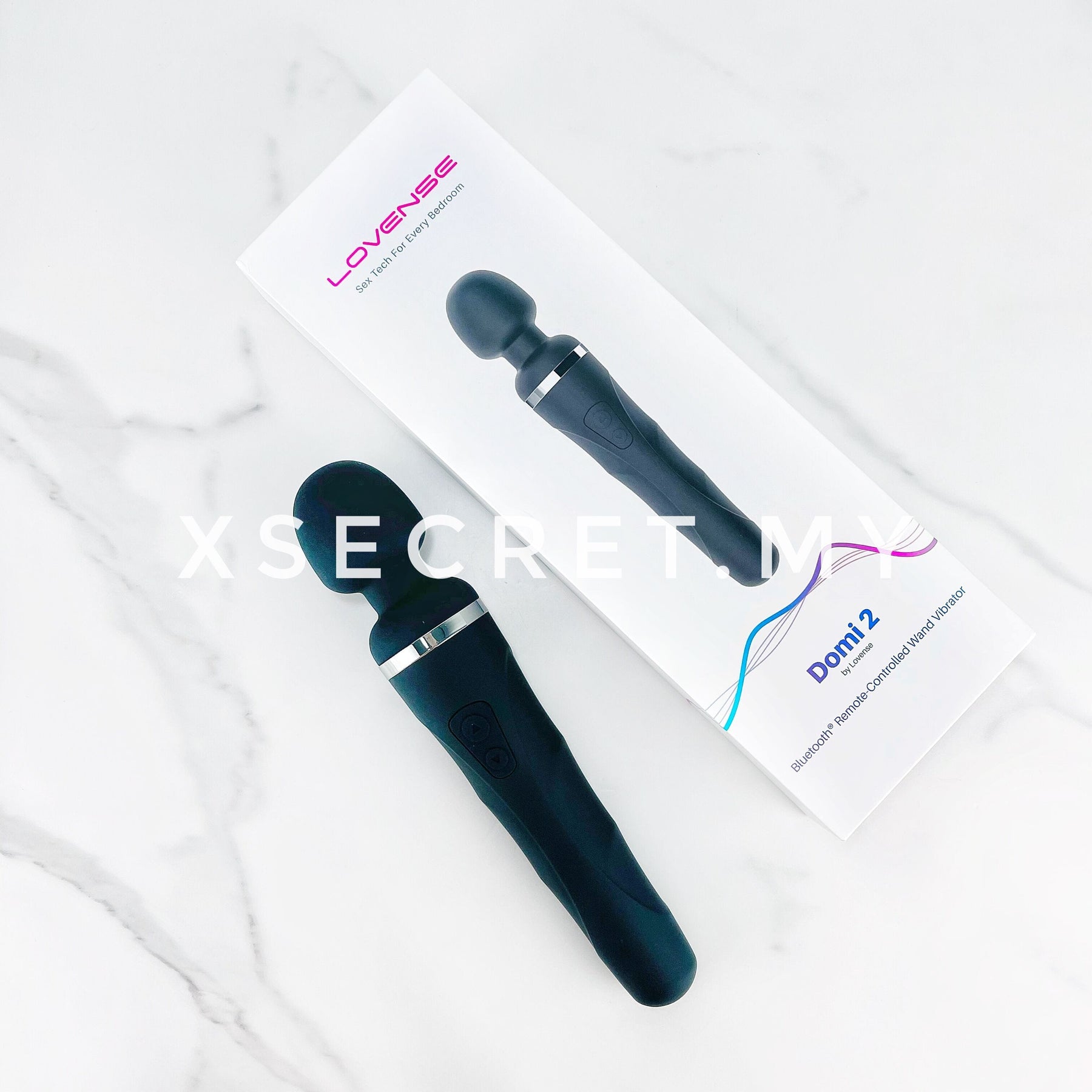 Lovense - Domi Wand 2 App Controlled Super Powerful Mini Wand