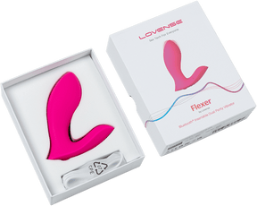 Lovense Flexer Bluetooth Insertable Dual Panty Vibrator