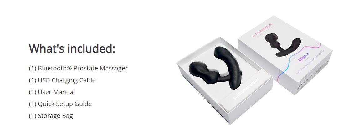 Lovense - Edge 2 App Controlled Prostate Massager