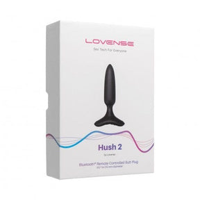 Lovense Hush 2 Long Distance Controlled App Butt Plug