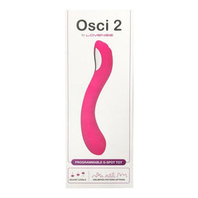 Lovense - Osci 2 App Controlled Oscillating G Spot Vibrator Menghisap Vibrator Vibrator mainan seks untuknya