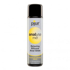 Pjur Analyse me! Relaxing - Silicone-Based Personal Lubricant for Comfortable Anal Sex - Extra-Long Lubrication (100ml)